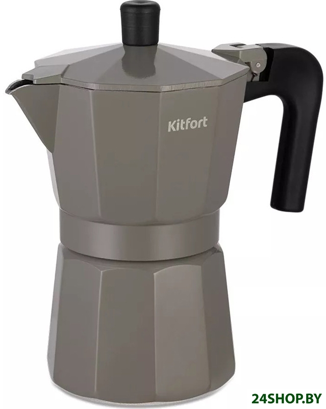 Гейзерная кофеварка Kitfort KT-7147-1 Гейзерная кофеварка Kitfort KT-7147-1