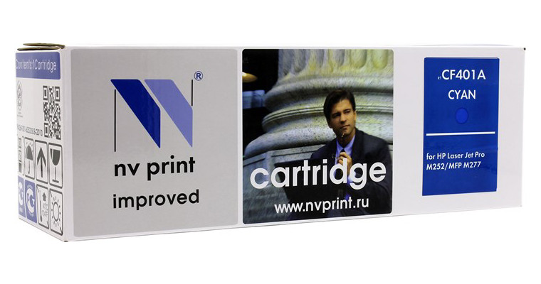 Картридж NV Print CF401A Cyan Картридж NV Print CF401A Cyan