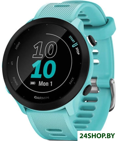 Умные часы Garmin Forerunner 55 (бирюзовый) Умные часы Garmin Forerunner 55 (бирюзовый)