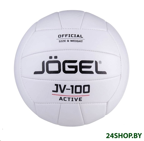 Мяч Jogel JV-100 19885 (5 размер, белый) Мяч Jogel JV-100 19885 (5 размер, белый)