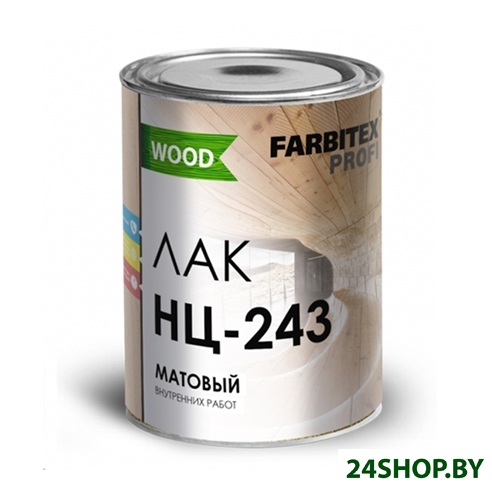 Лак Farbitex Profi Wood НЦ-243 1.7 кг (матовый) Лак Farbitex Profi Wood НЦ-243 1.7 кг (матовый)
