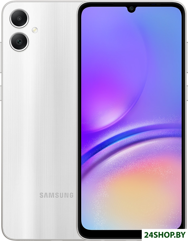 Смартфон Samsung Galaxy A05 SM-A055F/DS 4GB/64GB (серебристый) Смартфон Samsung Galaxy A05 SM-A055F/DS 4GB/64GB (серебристый)