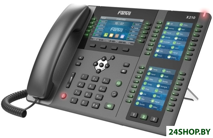 Телефон IP Fanvil X210 (черный) Телефон IP Fanvil X210 (черный)