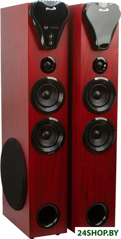 Акустика Eltronic 20-80 Home Sound (бордовый) Акустика Eltronic 20-80 Home Sound (бордовый)