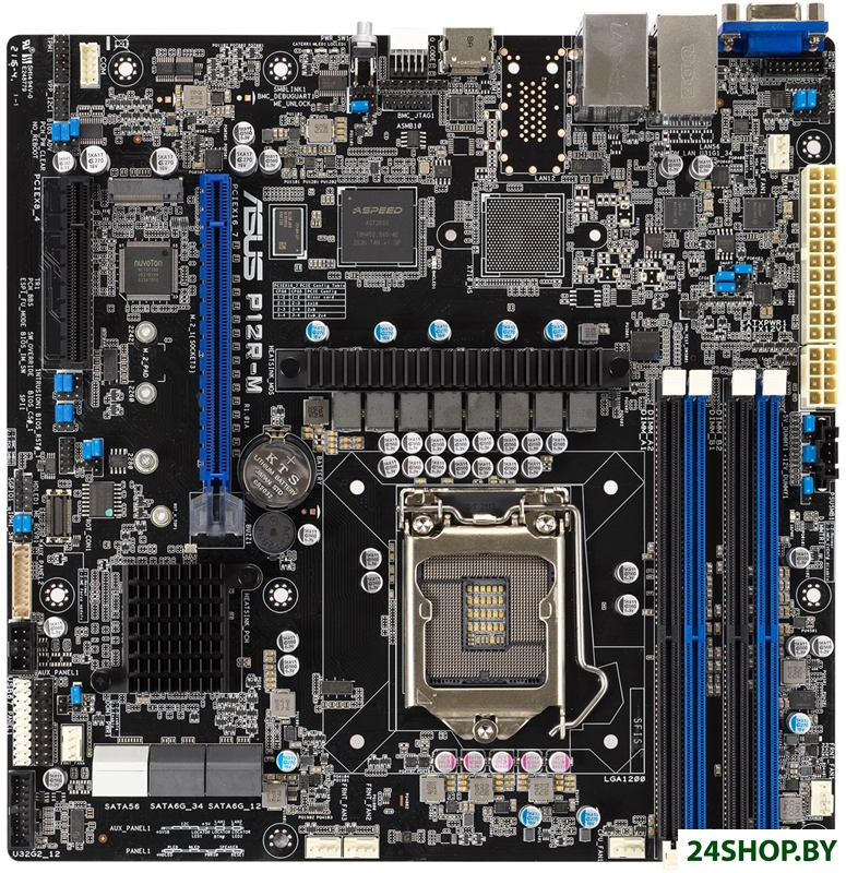 Материнская плата ASUS P12R-M Материнская плата ASUS P12R-M