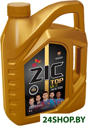 Моторное масло ZIC TOP LS 5W-30 4л Моторное масло ZIC TOP LS 5W-30 4л