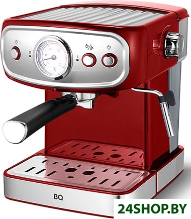 Рожковая кофеварка BQ CM1006 (красный) Рожковая кофеварка BQ CM1006 (красный)