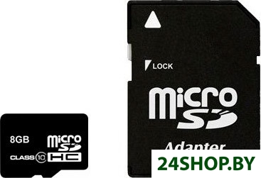 Карта памяти SmartBuy microSDHC 8 GB Class 10 (SD adapter) (SB8GBSDCL10-01) Карта памяти SmartBuy microSDHC 8 GB Class 10 (SD adapter) (SB8GBSDCL10-01)