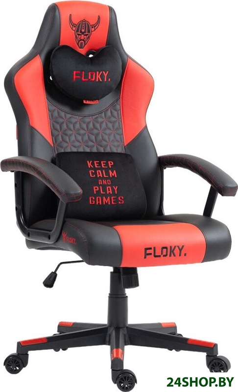 Игровое (геймерское) кресло FLOKY Huginn Red SP (красный) Игровое (геймерское) кресло FLOKY Huginn Red SP (красный)