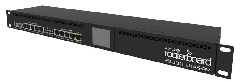Маршрутизатор MikroTik 3011UiAS-RM Маршрутизатор MikroTik 3011UiAS-RM
