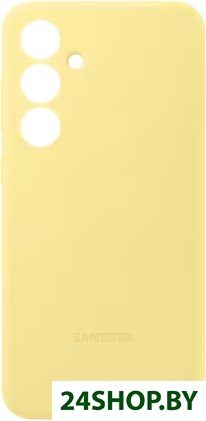 Чехол для телефона Samsung Silicone Case Galaxy S24 FE (желтый) Чехол для телефона Samsung Silicone Case Galaxy S24 FE (желтый)