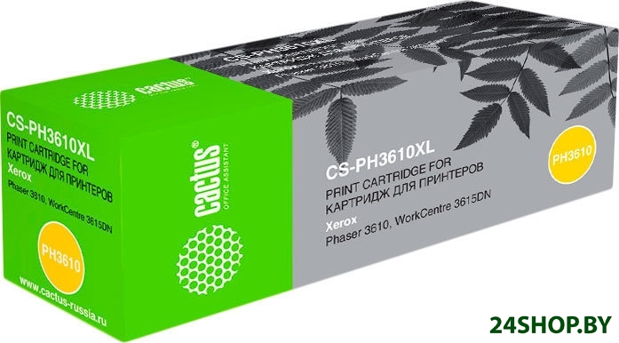 Картридж CACTUS CS-PH3610XL (аналог Xerox 106R02732) Картридж CACTUS CS-PH3610XL (аналог Xerox 106R02732)