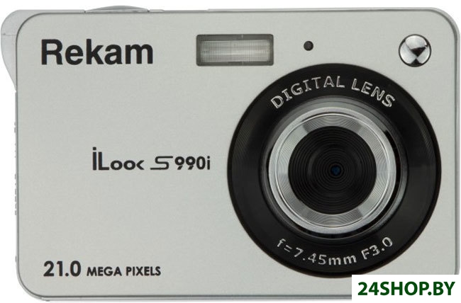 Фотоаппарат Rekam iLook S990i (серебристый) Фотоаппарат Rekam iLook S990i (серебристый)