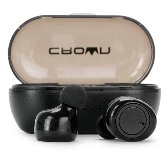 Наушники CrownMicro CMTWS-5001 (черный) Наушники CrownMicro CMTWS-5001 (черный)