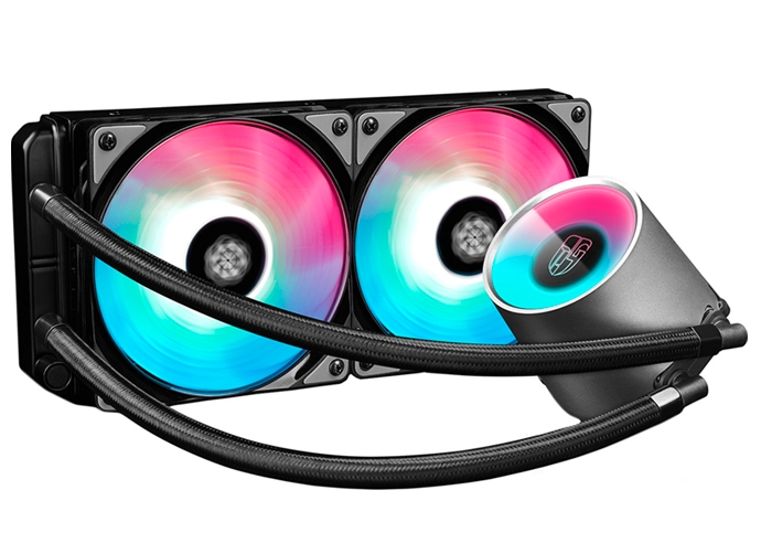Кулер для процессора DeepCool Castle 240 RGB (DP-GS-H12L-CSL240RGB) Кулер для процессора DeepCool Castle 240 RGB (DP-GS-H12L-CSL240RGB)
