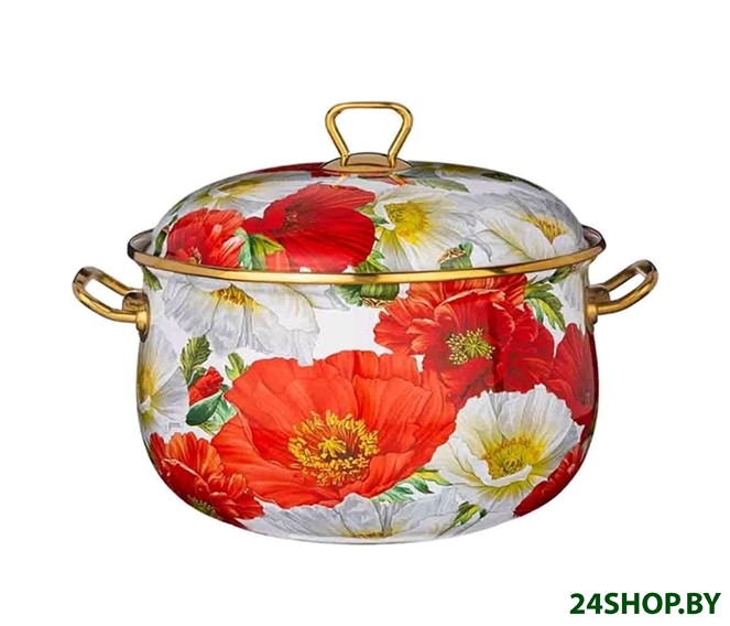Кастрюля Agness Маки 950-462 Кастрюля Agness Маки 950-462