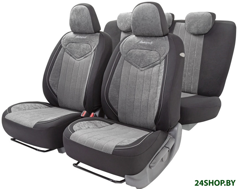 Комплект чехлов для сидений Autoprofi Signature SGN-1505 (черный/темно-серый) Комплект чехлов для сидений Autoprofi Signature SGN-1505 (черный/темно-серый)