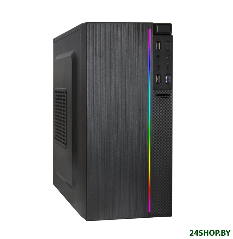 Корпус Minitower ExeGate mEVO-9302-RGB (600 Вт) Корпус Minitower ExeGate mEVO-9302-RGB (600 Вт)