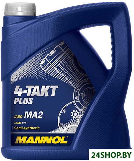 Моторное масло Mannol 4-Takt Plus API SL 4л Моторное масло Mannol 4-Takt Plus API SL 4л