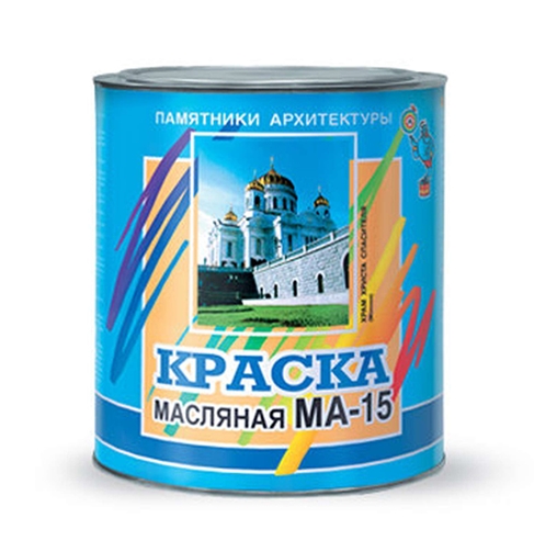 Краска Памятники архитектуры МА-15 25 кг (серый) Краска Памятники архитектуры МА-15 25 кг (серый)