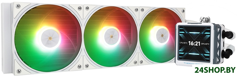 Система жидкостного охлаждения для процессора Thermalright Frozen Warframe 360 Ultra ARGB (белый) Система жидкостного охлаждения для процессора Thermalright Frozen Warframe 360 Ultra ARGB (белый)
