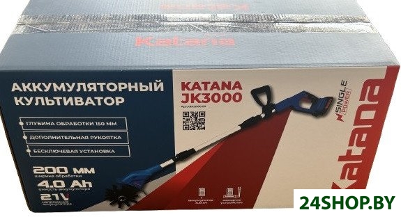 Мотокультиватор аккумуляторный Katana JK3000 (с 1-им АКБ) Мотокультиватор аккумуляторный Katana JK3000 (с 1-им АКБ)