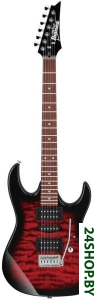 Электрогитара Ibanez GRX70QA-TRB Электрогитара Ibanez GRX70QA-TRB