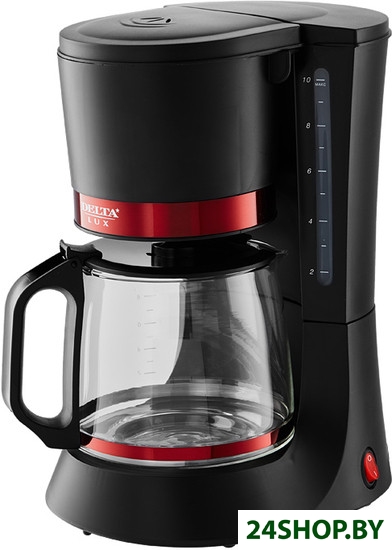 Кофеварка Delta Lux DL-8152 (черный) Кофеварка Delta Lux DL-8152 (черный)