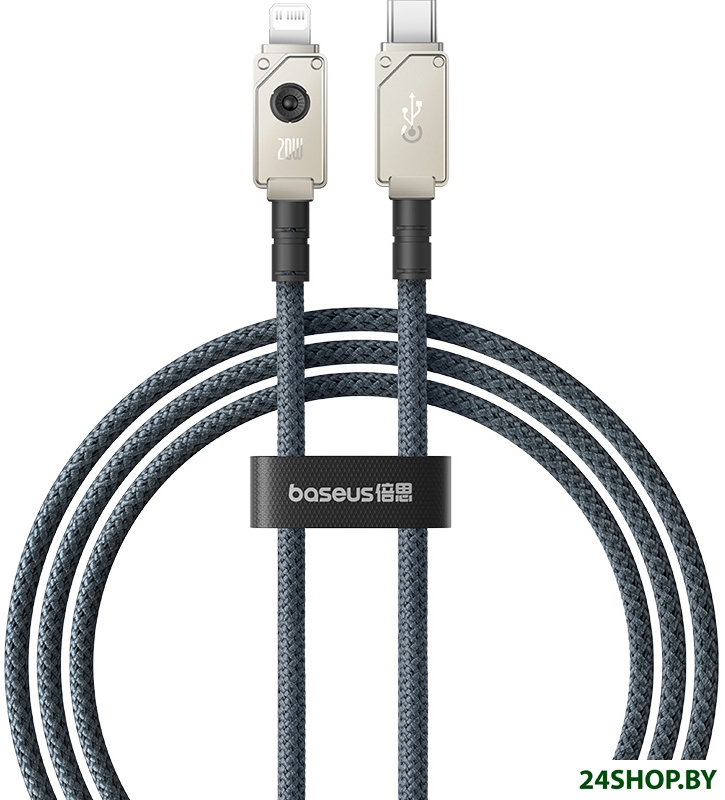 Кабель Baseus Unbreakable Series USB Type-C - Lightning (1 м, белый) Кабель Baseus Unbreakable Series USB Type-C - Lightning (1 м, белый)