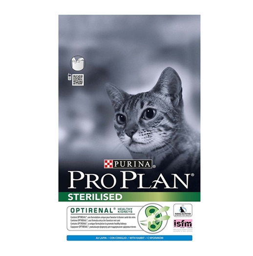 Сухой корм для кошек Pro Plan Sterilised с кроликом (3 кг) Сухой корм для кошек Pro Plan Sterilised с кроликом (3 кг)