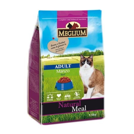 Сухой корм для кошек Meglium Cat Beef (3 кг) Сухой корм для кошек Meglium Cat Beef (3 кг)