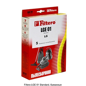 Пылесборники Filtero LGE 01 Standard Пылесборники Filtero LGE 01 Standard