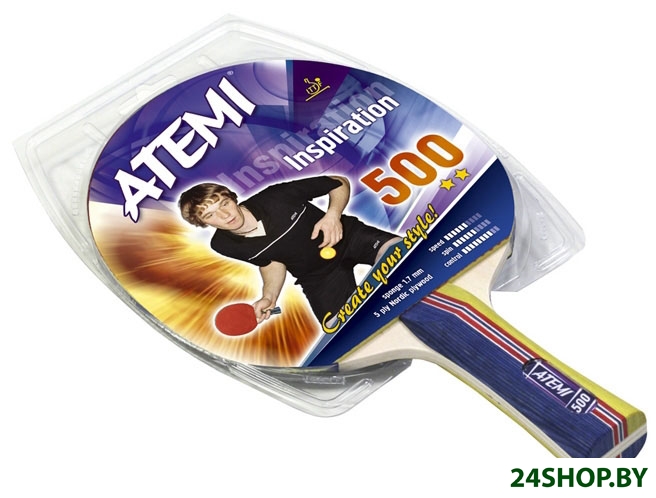 Ракетка для настольного тенниса Atemi A500 Ракетка для настольного тенниса Atemi A500