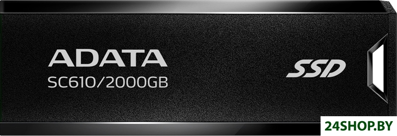 Внешний накопитель ADATA SC610 2TB SC610-2000G-CBK/RD Внешний накопитель ADATA SC610 2TB SC610-2000G-CBK/RD