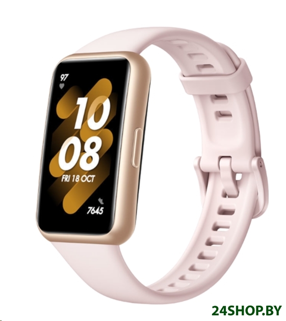 Фитнес-браслет Huawei Band 7 международная версия (туманно-розовый) Фитнес-браслет Huawei Band 7 международная версия (туманно-розовый)