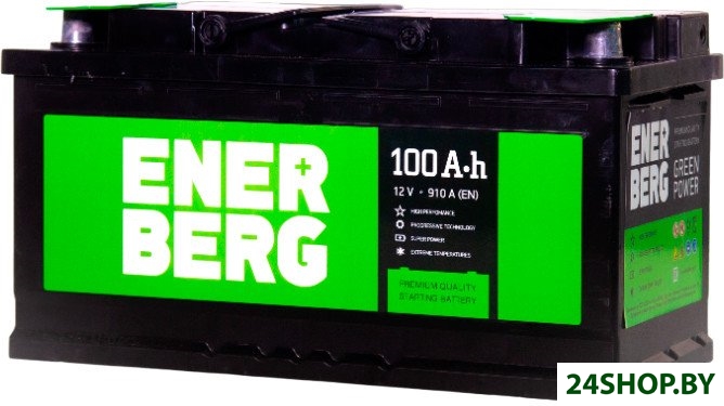 Автомобильный аккумулятор Enerberg 100 R+ (100 А·ч) Автомобильный аккумулятор Enerberg 100 R+ (100 А·ч)
