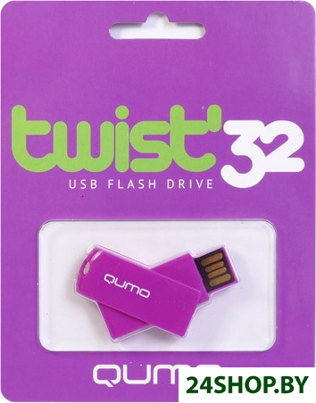 USB Flash QUMO Twist 32Gb Fandango USB Flash QUMO Twist 32Gb Fandango