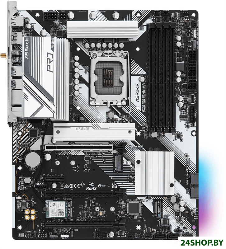 Материнская плата ASRock B760 PRO RS/D4 WiFi Материнская плата ASRock B760 PRO RS/D4 WiFi