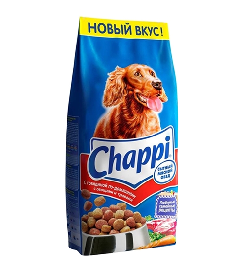 Сухой корм для собак Chappi с говядиной по-домашнему с овощами и травами 15 кг Сухой корм для собак Chappi с говядиной по-домашнему с овощами и травами 15 кг