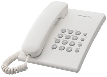 Телефонный аппарат Panasonic KX-TS2350RUW Телефонный аппарат Panasonic KX-TS2350RUW