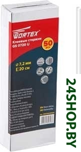 Клеевые стержни Wortex GS0720U00025 (50 шт, прозрачный) Клеевые стержни Wortex GS0720U00025 (50 шт, прозрачный)
