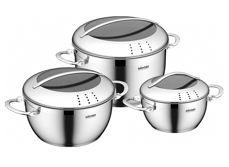 Кастрюля с длинной ручкой Nadoba Maruska 726618 Кастрюля с длинной ручкой Nadoba Maruska 726618