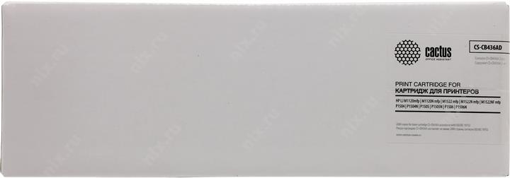 Картридж для принтера HP LaserJet 36A (CB436AD) Картридж для принтера HP LaserJet 36A (CB436AD)