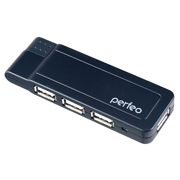 USB хаб Perfeo USB-HUB PF-VI-H021 4 PORT USB хаб Perfeo USB-HUB PF-VI-H021 4 PORT