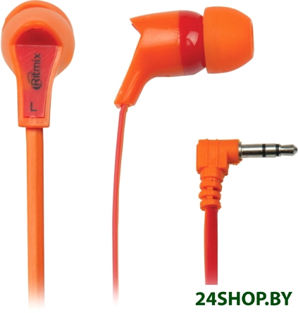 Наушники Ritmix RH-013 Orange-Red Наушники Ritmix RH-013 Orange-Red