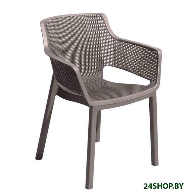 Стул пластиковый Keter Elisa 247100 (капучино) Стул пластиковый Keter Elisa 247100 (капучино)