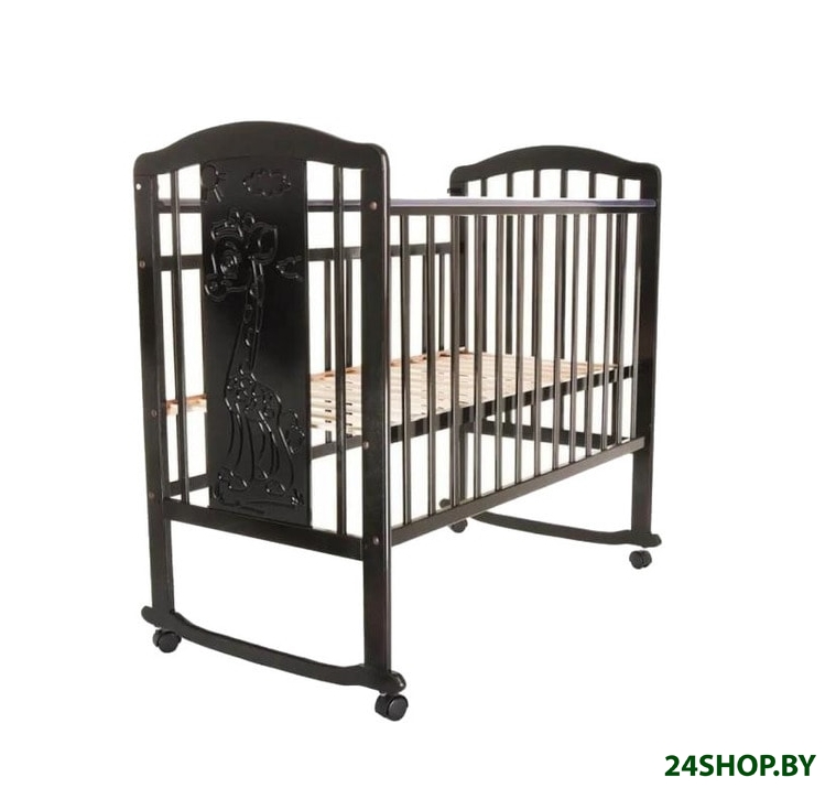 Детская кроватка Pituso Noli Жирафик J-502 (венге) Детская кроватка Pituso Noli Жирафик J-502 (венге)