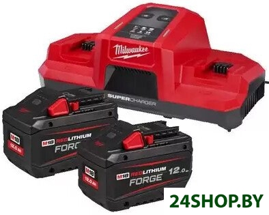 Аккумулятор с зарядным устройством Milwaukee M18 FORGENRG-122DBSC 4933498614 (18В + 18В/12 Ач) Аккумулятор с зарядным устройством Milwaukee M18 FORGENRG-122DBSC 4933498614 (18В + 18В/12 Ач)