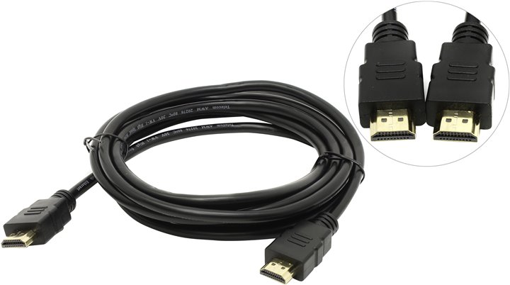 Кабель HDMI to HDMI (19M-19M) (3 м) Кабель HDMI to HDMI (19M-19M) (3 м)