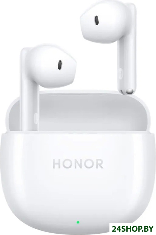 Наушники HONOR Earbuds X6 (белый, международная версия) Наушники HONOR Earbuds X6 (белый, международная версия)